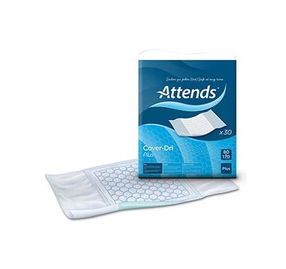 Attends Cover-Dri Plus 80 x 170cm -Pk/30