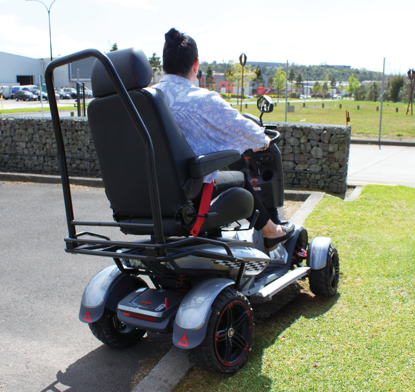 Heartway Vita S12X mobility scooter - Titanium Grey