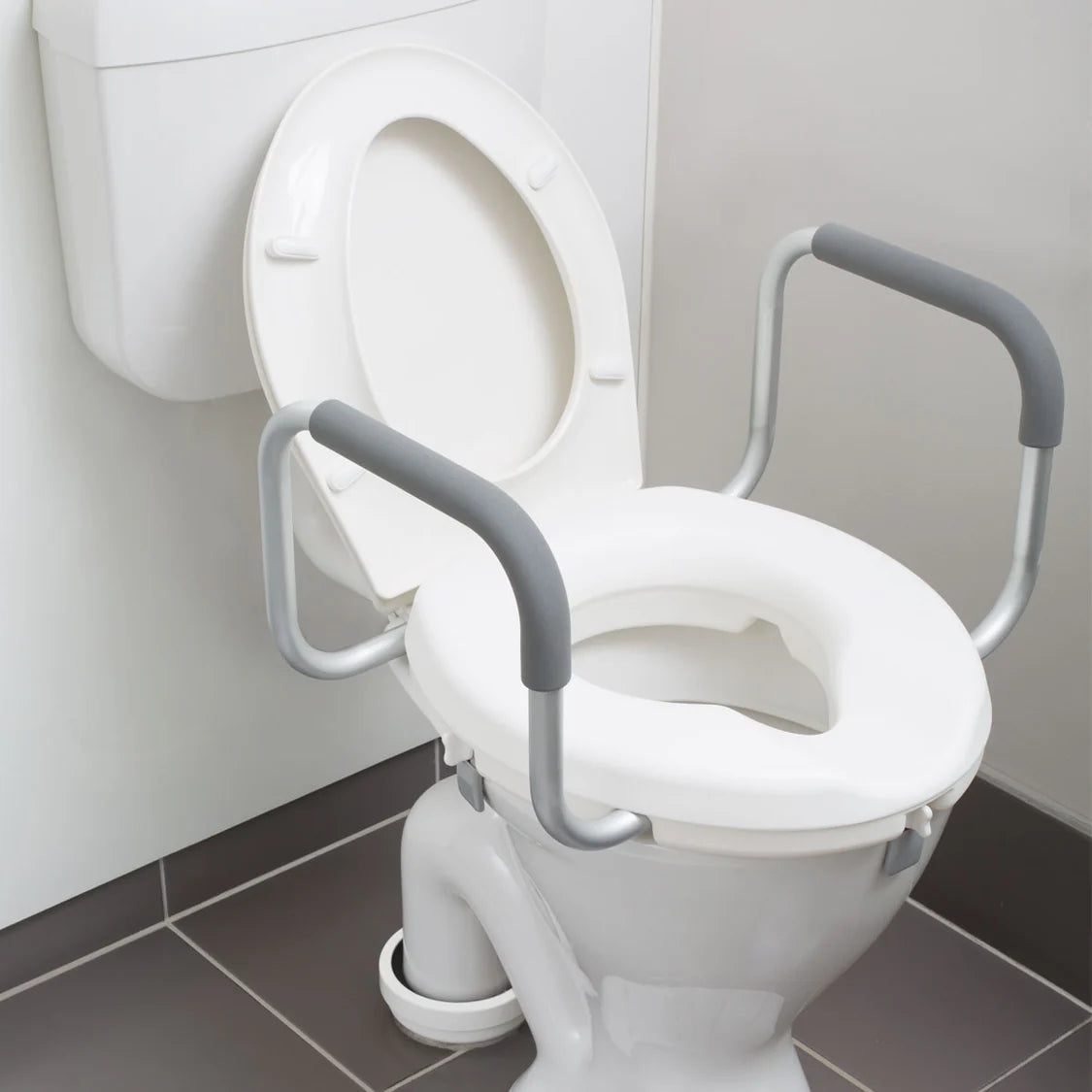 2" Raised Toilet Seat with Arms (MP20401)