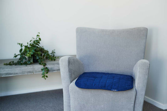 Navy Blue Chair Pad