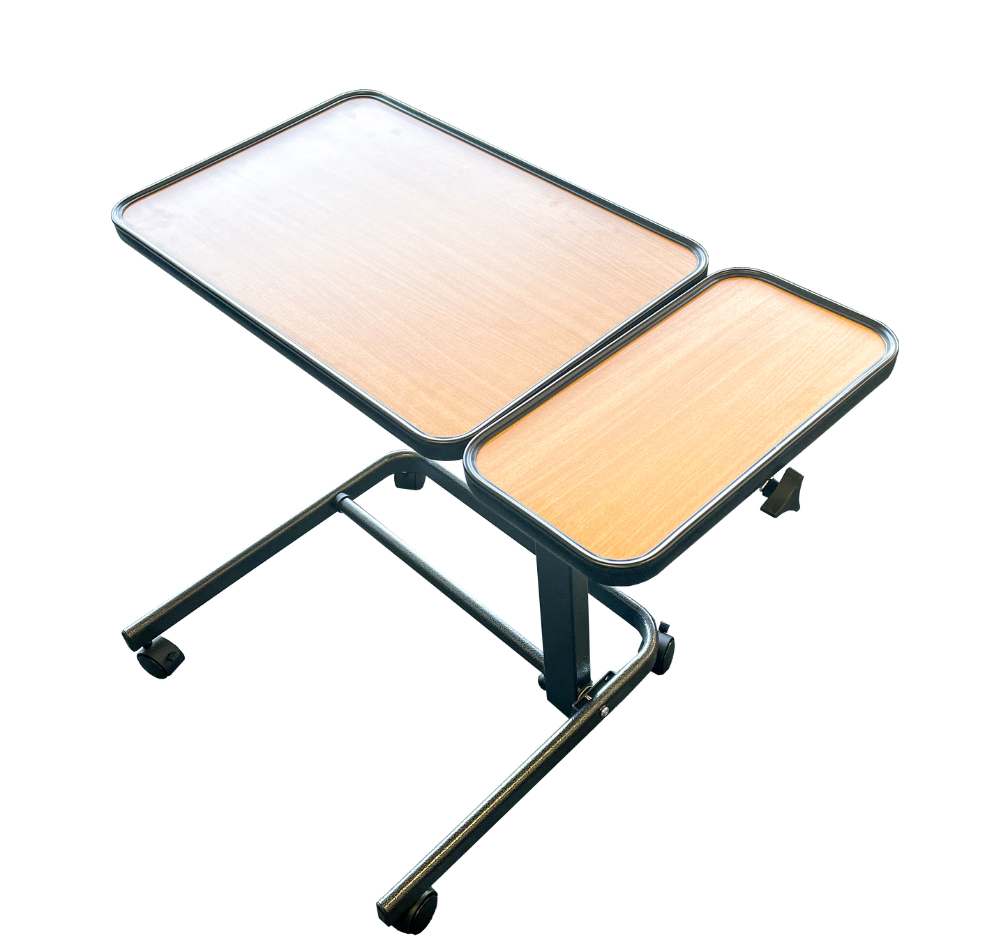 Goldfern Overbed Table with Split Top