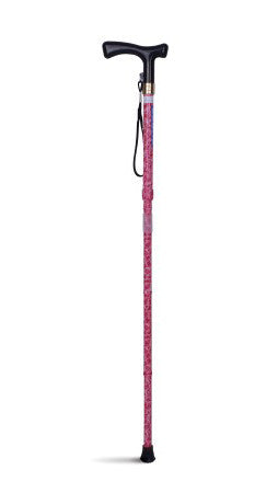 Lifestyle T-Handle Folding Walking Stick