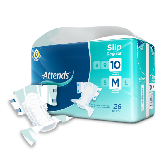 Attends Slip Regular 10 Medium (INC-10003936)