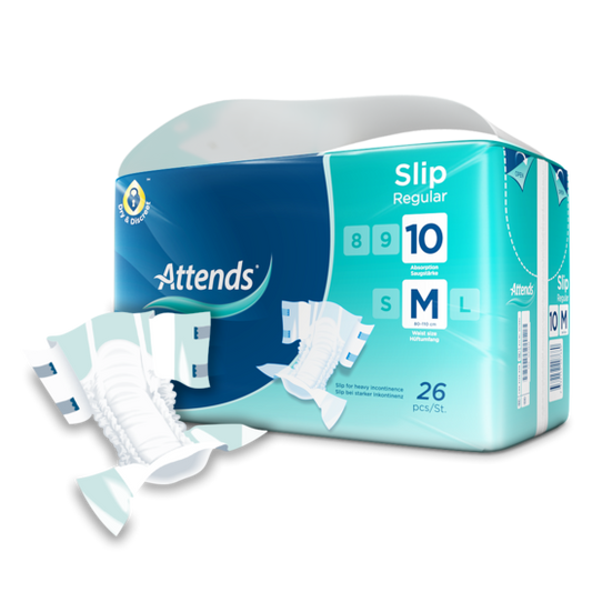 Attends Slip Regular 10 Medium (INC-10003936)