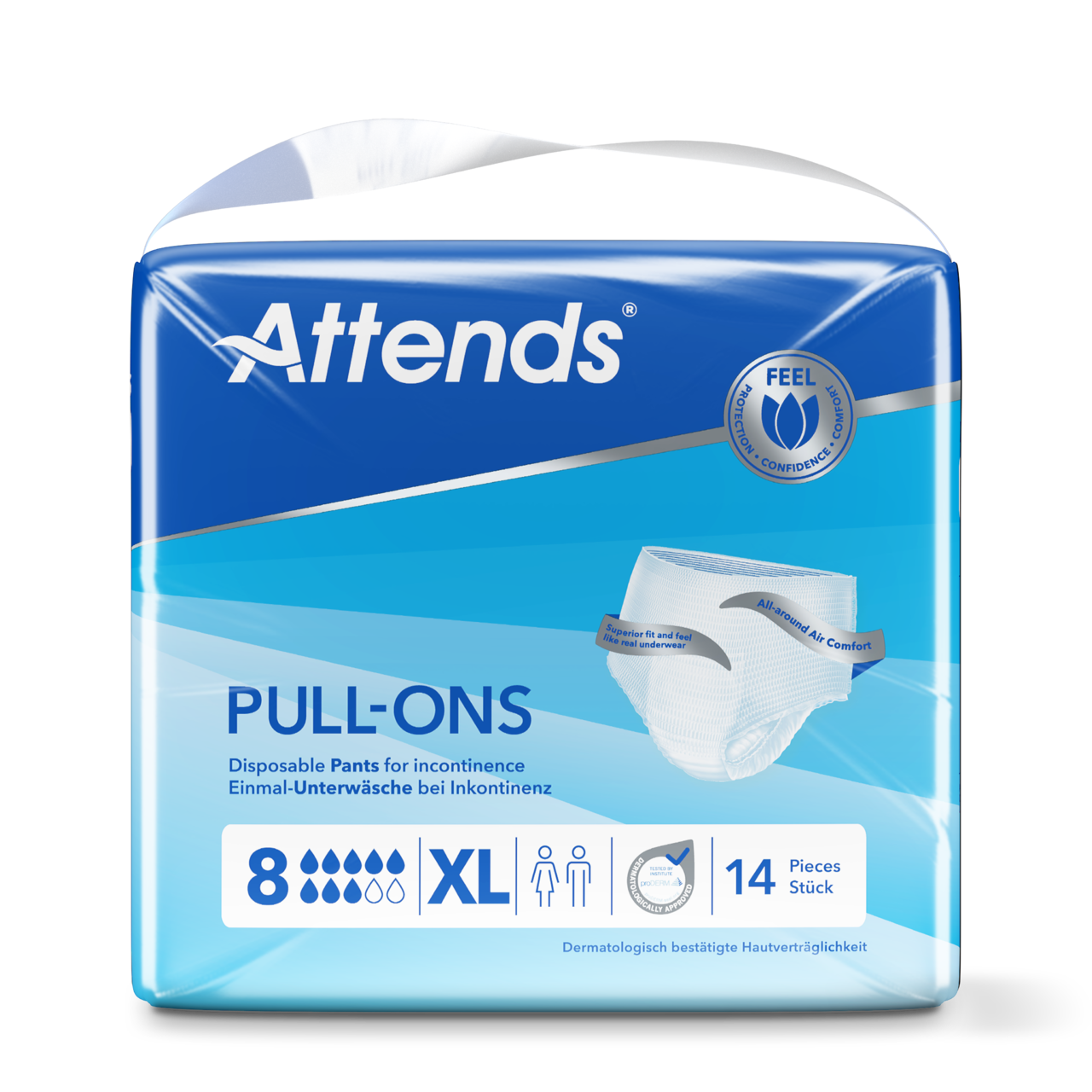 Attends pull-Ons 8 Extra Large (INC-23310097)