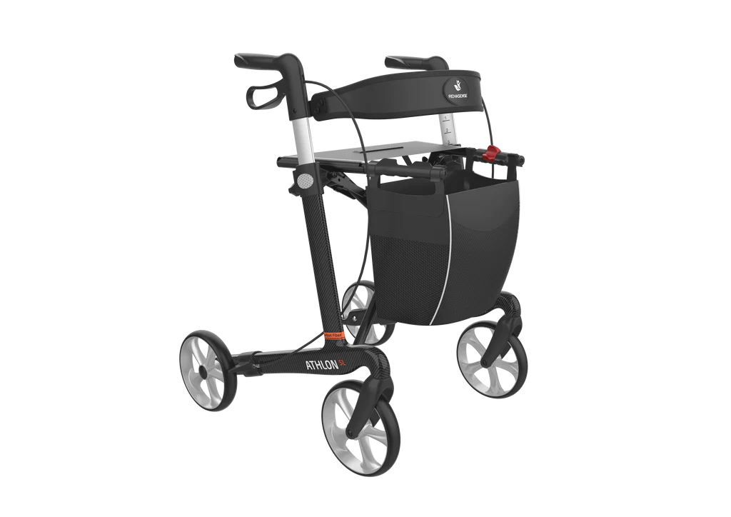 Athlon SL Rollator (Black, Medium) MOB-CRBKM550