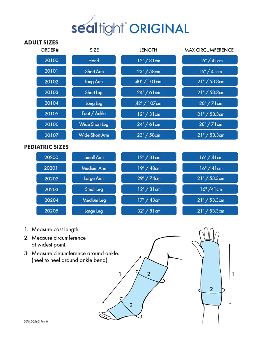 Shower protector - Adult Short Leg (BA-20103)