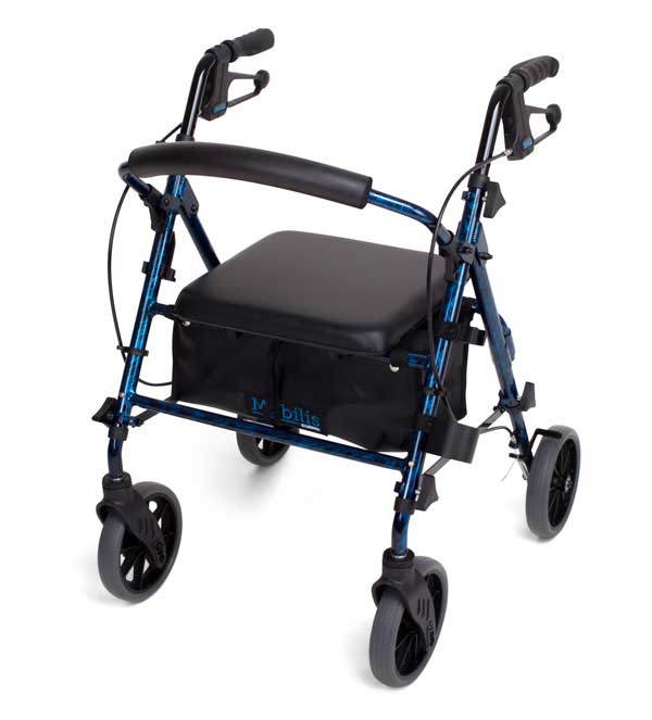 Walking Frame, Mobilis 8inch Wheels (MOB-1849)