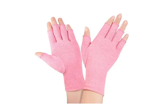 Pink Compression Gloves