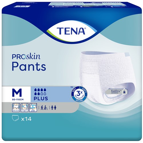 Tena Pants Plus Medium 14s (INC-23107273)