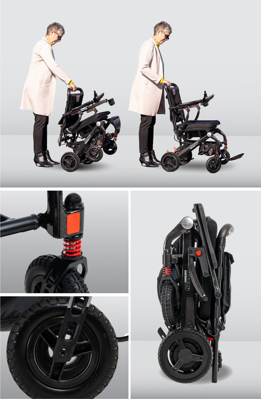 Jazzy Carbon Folding Powerchair