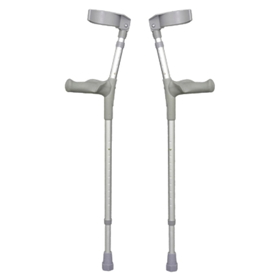 Double Adj forearm crutch short/med (MOB-MP10401)