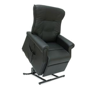 T3 Black Leather Lift Out Chair (LNG-T3BL)